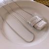 Love Pendant Necklace Internet Celebrity Fashion Versatile Sweater Chain High Sense Jewelry