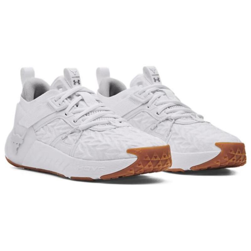 Under Armour Project Rock 6 'White Khaki' Women's Sneakers 3026535-100