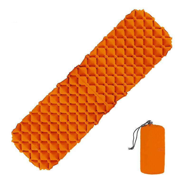 Inflatable Sleeping Pad | Portable Ultralight Moisture-Proof Mattress Easy Inflate Foldable Air Bed for Camping Backpacking