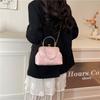 Nuove Borse Top Handle con Catene Monocolore Hasp 2026 Borse da Sera di Alta Qualità con Perline per Donna Versatili Borse a Tracolla