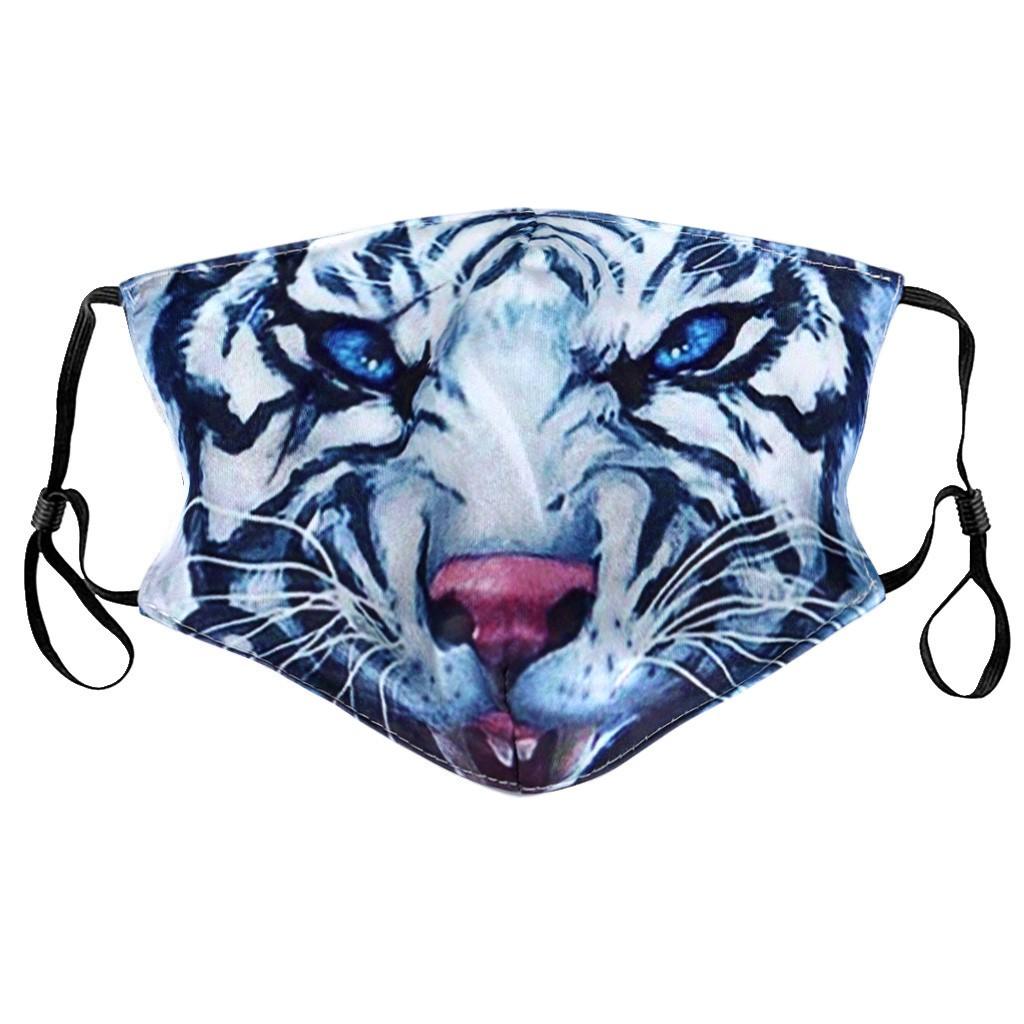 Adult Breathable  Printing  Rope Dust-proof Washable Face Mask