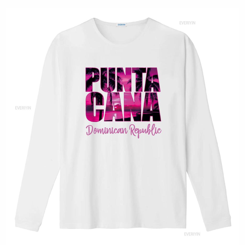 Punta Cana for Women Vacation Souvenir T Shirt vintage Washed Unisex Slightly Top For Everyday Wear homme designer clothes