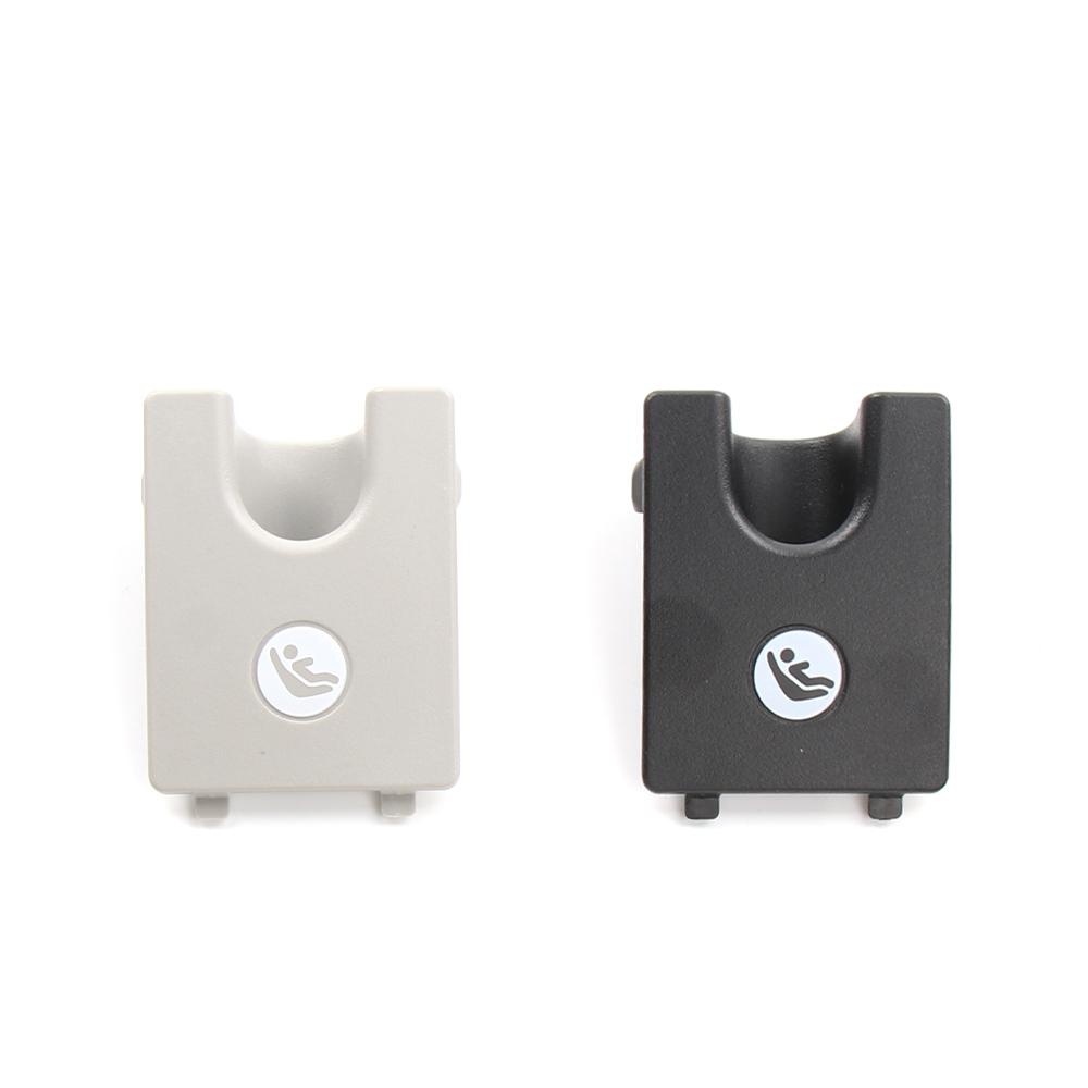 1 Piece Car Rear Child Seat Anchor Slot Trim Cover Button Black Gray Isofix Cover For Toyota Corolla Cross Frontlander
