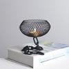 Nordic Retro Iron Art Candle Holder - Living Room and Dining Table Decor