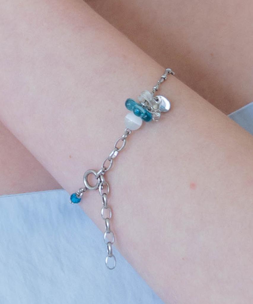 Pearly More Summer Point Bead Chain Bracelet_Pm25B008Hs