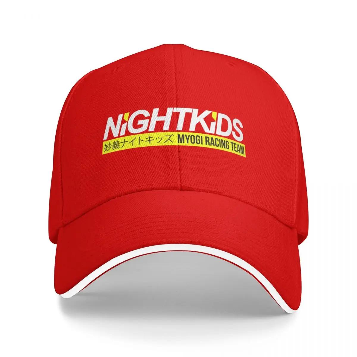 

Night Kids Myogi Initial D Anime Baseball Cap Designer Hat Funny hats Mens Womens