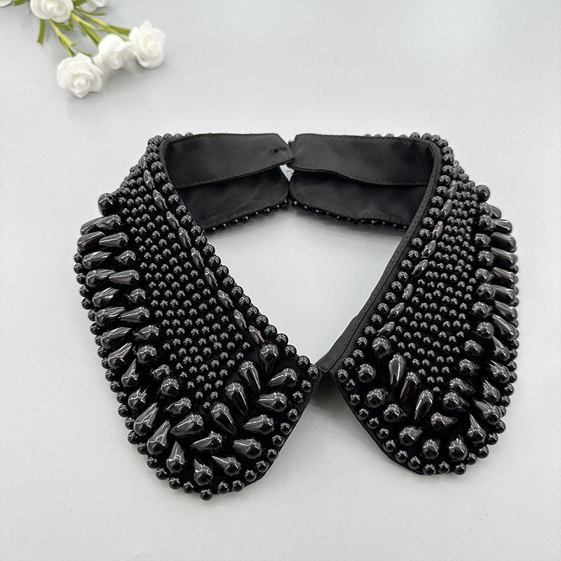Pearl Women Shirt False Collars Crystal Removable Collar For Women Necklace Fake Collar Detachable Diamond Lacklace Nep Kraagie