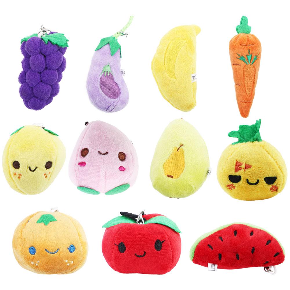 Stuffed Key Rings Stuffed   Pendant Key Holder Fruit  Fruit   Vegetable   Keychain