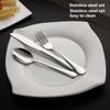 Travel Cutlery Box with Knife, Fork, Spoon, Chopsticks and Reusable Straw Set Suitable for Office, Travel or Camping Accessories