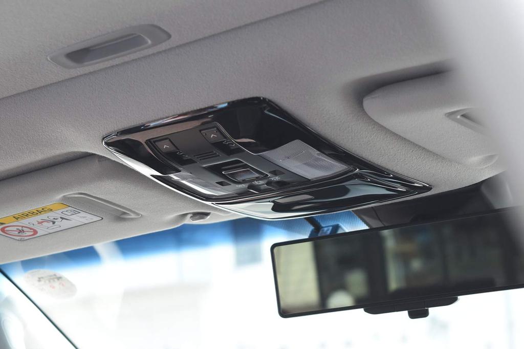 SecondStage Overhead Console Panel for Toyota Land Cruiser Prado 150 Piano Black Series, (T404BLK)