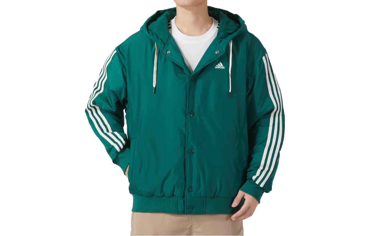 Adidas Jackets Men s Green Hooded Moderate Other IK7667 L