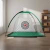 Golf Practice Enclosure Easy To Set Up Indoor Golf Net Sports Training Gear Simulator Ready High Density Polyester For Backyard