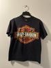 1990 Harley-Davidson Motocykly Černé Tričko Velikost L Unisex Tričko