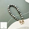 Fashion Acrylic Mobile Phone Chain Love Heart Pendant Beaded Telephone Lanyard Cellphone Hanging Rope For Women Jewelry