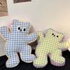 Cute Bear Home Decor Pillow Soft Lumbar Support Living Room Sofa Cushion Dorm Bedroom Throw Pillows for Girls Gift