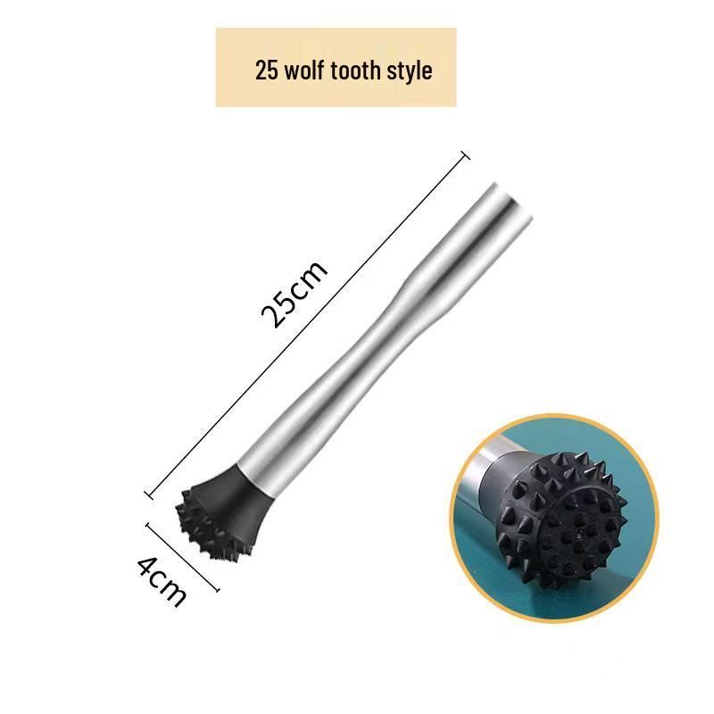 Stal nierdzewna Kruszarka do lodu i wyciskarka w formie pałeczki do koktajli