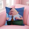 Funny American Cartoon CCaptain Underpants Cushion Cover Pillow Case Soft Skin Friendly Fabric  Concealed Zipper