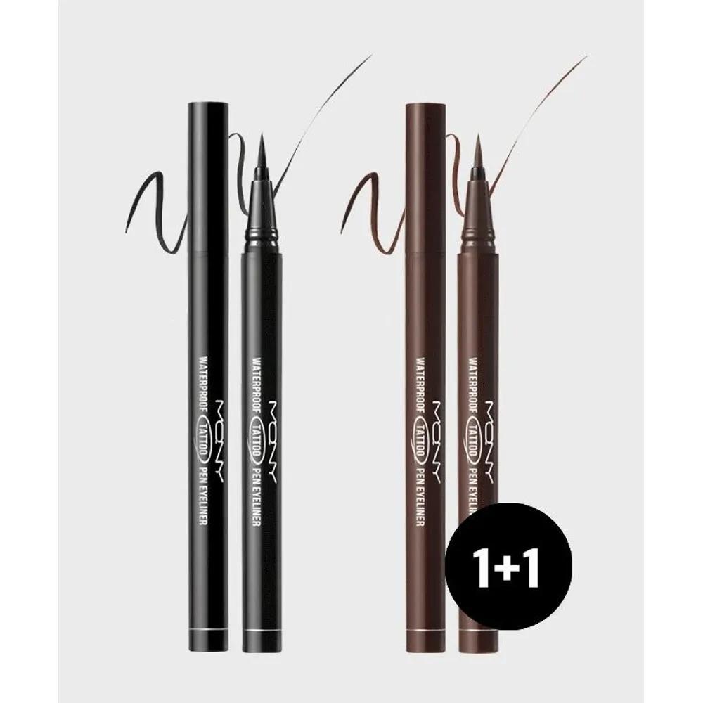 1+1 Waterproof Tattoo Pen Eyeliner
