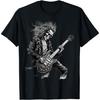 Skelett Gitarren Typ Rock and Roll Band Rock On T-Shirt