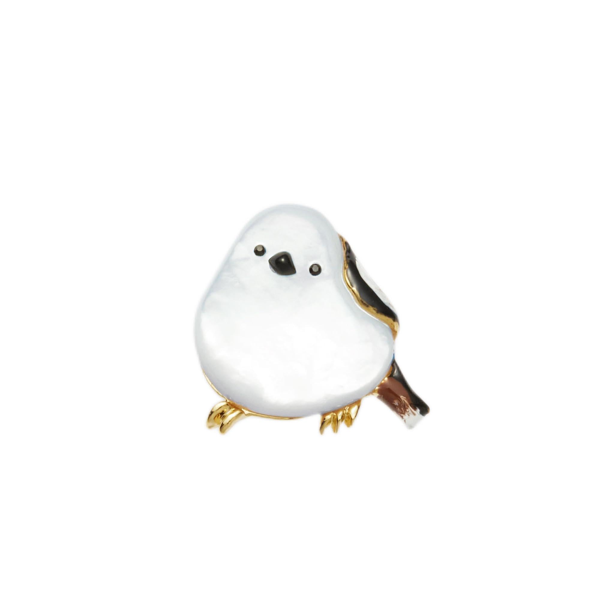 

Brooch Shell Shimaenaga VBMV3652 MP [Vendome Boutique] White-chipped білий