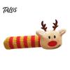 Protective Door Knob Gloves Knitted Christmas Doorknob Covers, Santa Reindeer Decor, Anti‑Slip Protector Sleeves, Handle Guards Cushion Pads, Floor