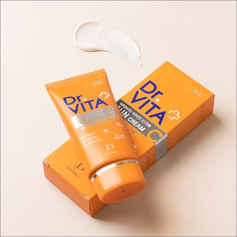 Dr.VITA Vitamin Sun Cream SPF50+ PA+++ 50g – Brightening & UV Protection Sunscreen