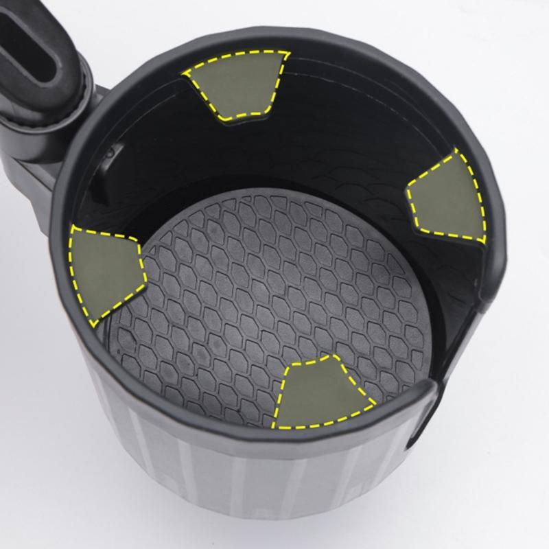 Auto-Innenzubehör Universeller Getränkehalter Auto-Wasserbecherhalter Erweiterbare Basis Doppelter Auto-Becherhalter-Expander