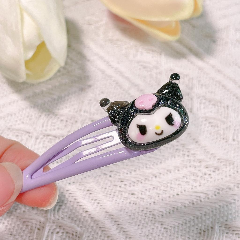 Transparent Cartoon Sanrio Shark Clip Summer Large Kulomie Grab Clip Hairpin Back Head Hair Accessories Headgear Hairpin
