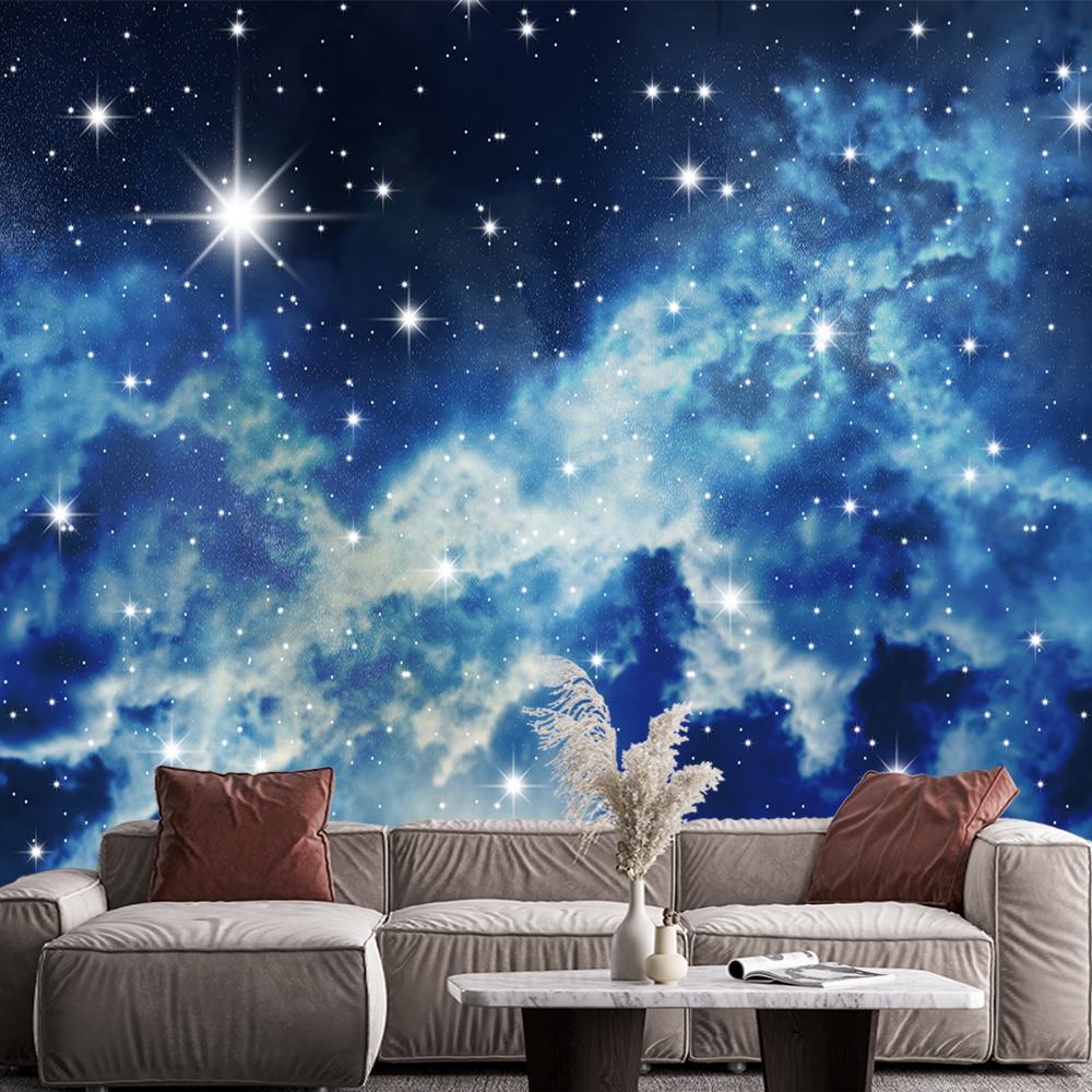 

3d Галактика Обои Звездное Небо Ночной Вид Настенные Обои Домашний Декор Гостиная Спальня Вселенная Потолочная Фреска 200 cm(W) x 140 cm(H)