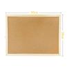 Advertising Display Cork Board, Retro Frame Style, Single-sided Photo Wall, Office & School Display Supplies
