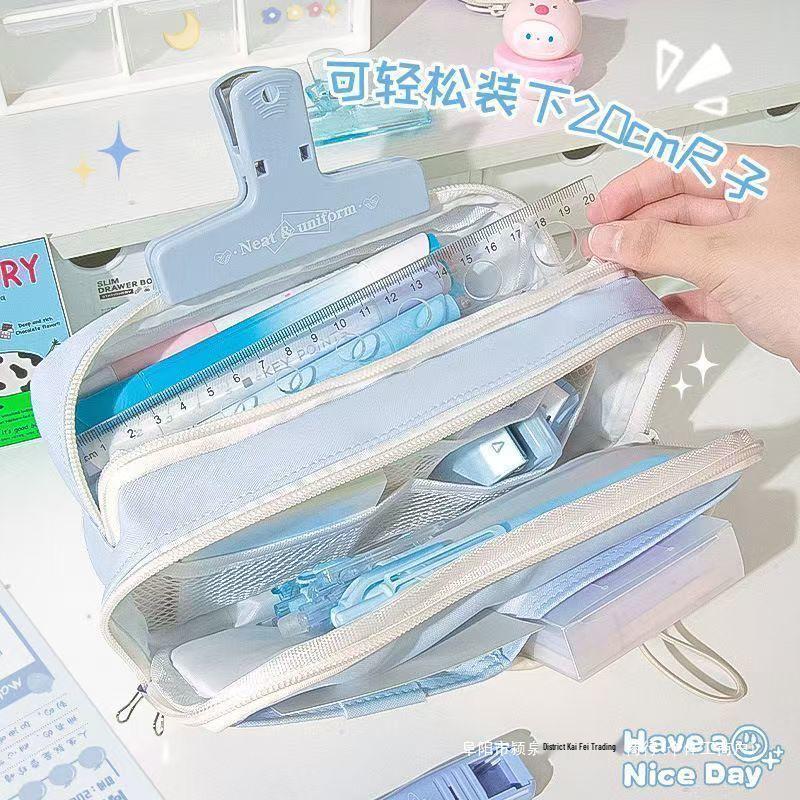 2025 Trendy Large-Capacity Pencil Case for Middle School Girls: Stylish & High-Value Stationery Box