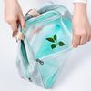 Borsa da Toilette e Trucco Portatile di Grande Capacità per Esterno, Spiaggia, Yoga e Fitness con Separazione Umido-Secco