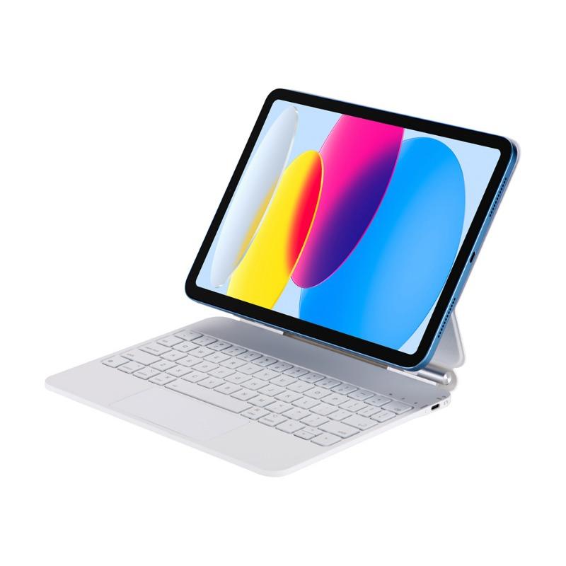 Magic Keyboard for iPad 11 Case A16 11th Generation 11 inch Multi-touch Trackpad Smart Backlit Rechargeable Keyboard