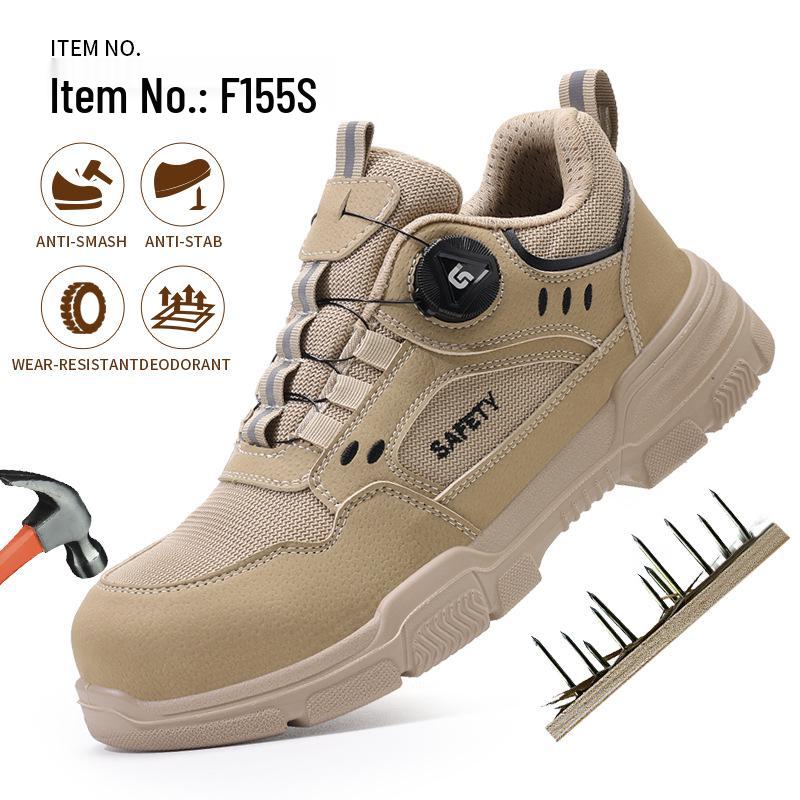 Pánské zimní vysoké bezpečnostní boty s ocelovou špičkou, s fleecovou podšívkou, proti nárazu, proti propíchnutí, odolné proti opotřebení, pro staveniště