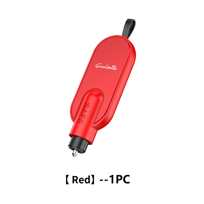 2026 Hot Sticker For Alfa Romeo Car Alloy Safety Hammer Emergency Glass Breaker Rescue Tool Safety Supplies Giulietta 940 2010-2