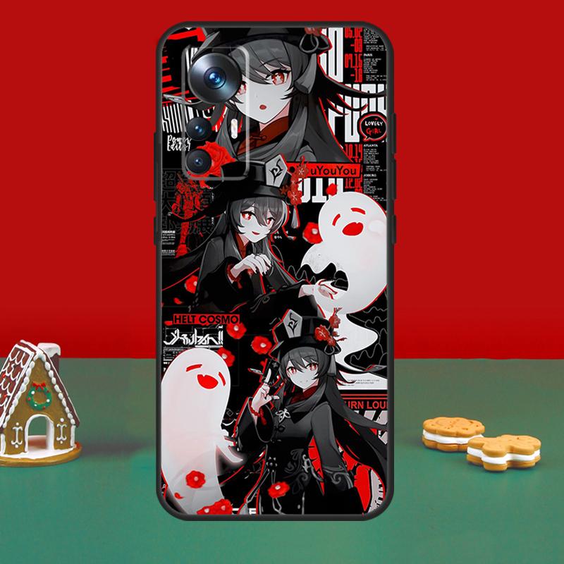 Genshin Impact Hutao Pouzdro Pro Xiaomi 17 14 15 Ultra 13T 14T 15T Pro Kryt Pro POCO X7 Pro X5 X6 F5 F6 F7 F8 Ultra