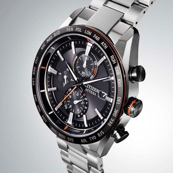 Citizen Attesa ACT Line AT8189-61E Black Dial Men's Watch