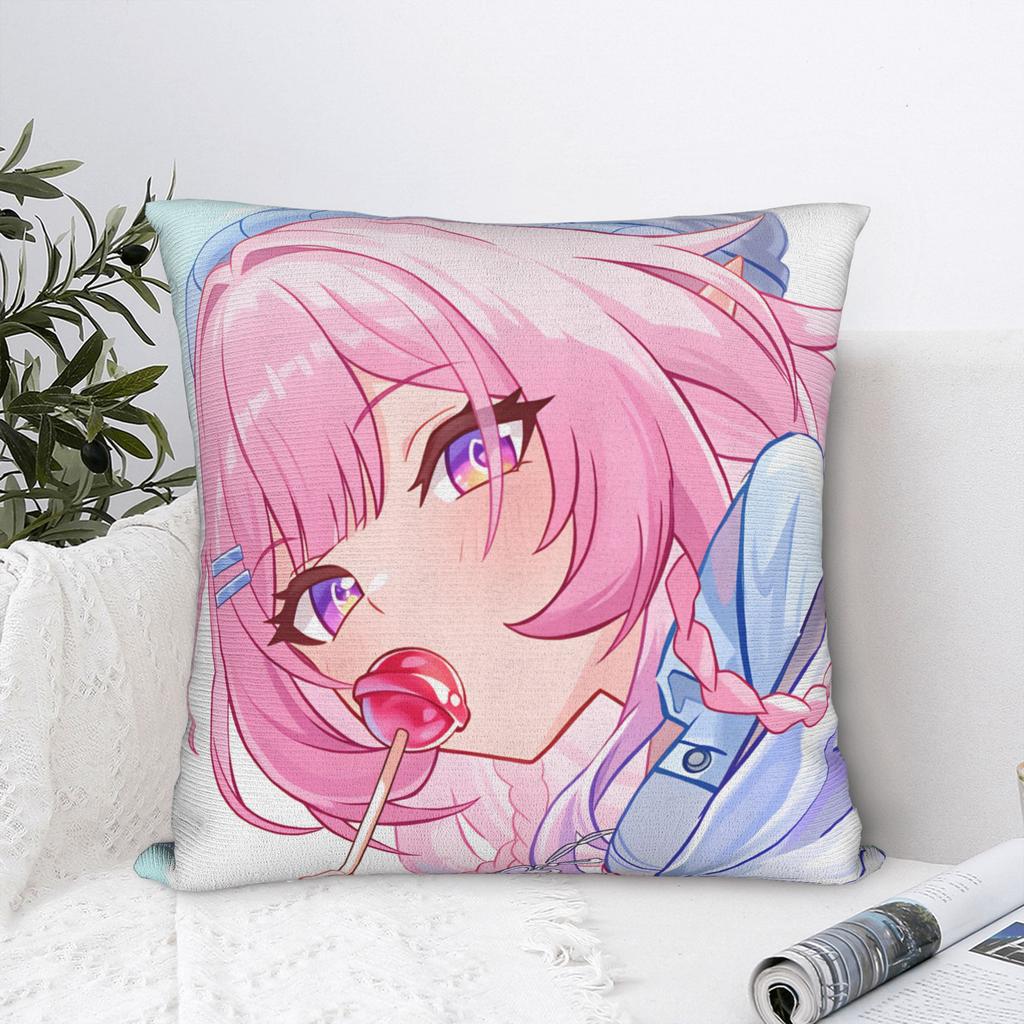 Pillow Case Honkai Star Rail Print Pillow Cover For Sofa Bedroom Home Decor Kawaii Pillowcases