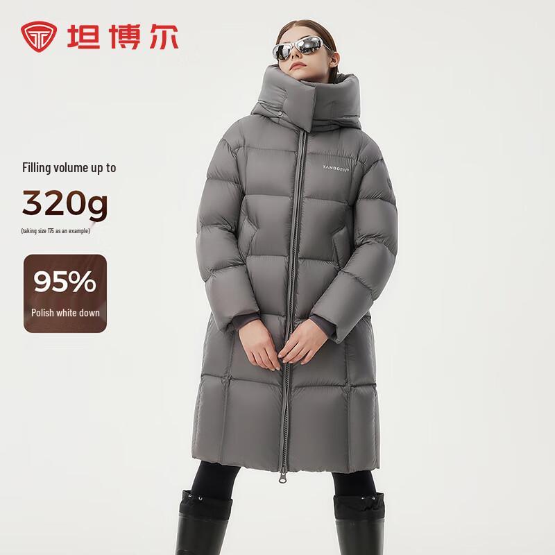 Tanboer Women's Mid-Length Duck Down Jacket TBF520850Z