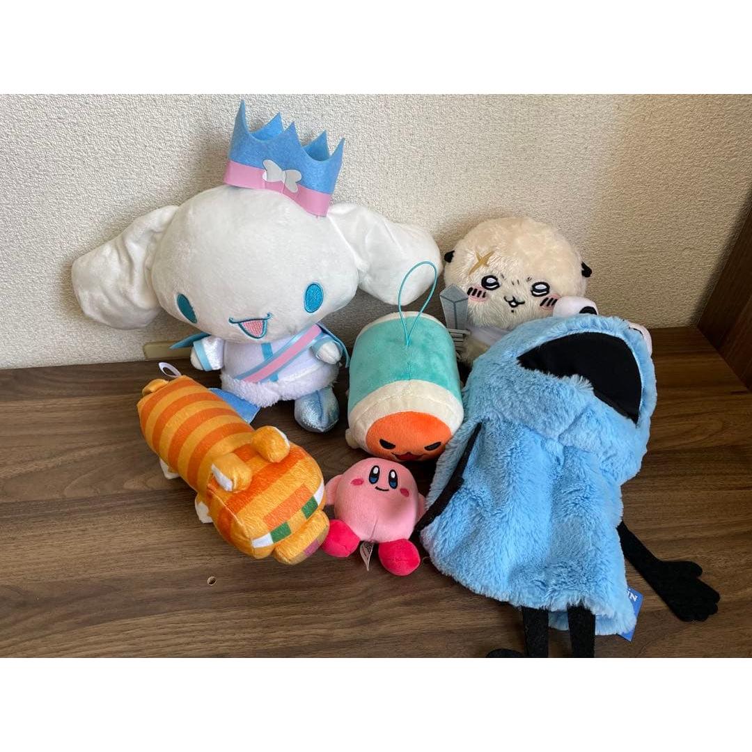 [Limited price until 6/16] Character stuffed toys bulk sale set of 6
