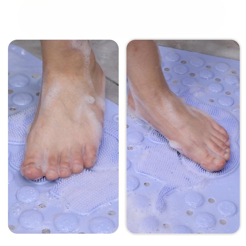 Bathroom Slip-resistant Mat Shower House Kids Fall Proof Mat Bathroom Bath Mat Environmentally Friendly PVC Massage Mat