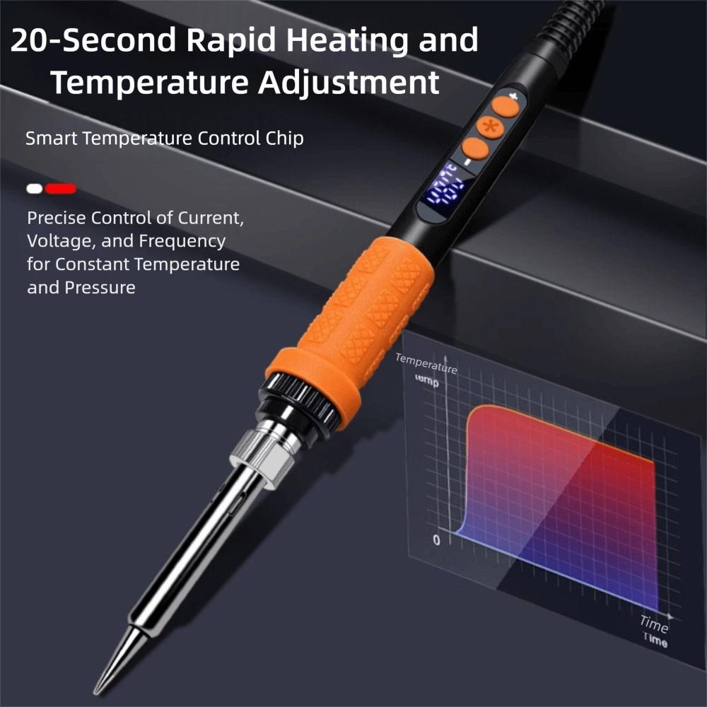 New 60W Electric Soldering Iron Internal Heating With Indicator Light Welding Tools Constant Temperature Control Soldering Tips