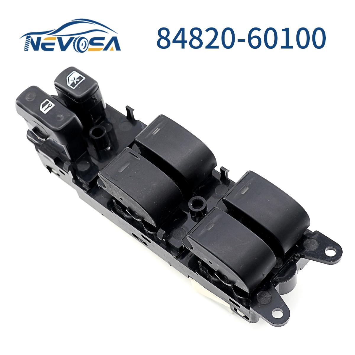NEVOSA Power Master Window Switch For Lexus LX470 1999-2002 84820-60100 8482060100 20 Pins LHD Left Hand 84820-60100