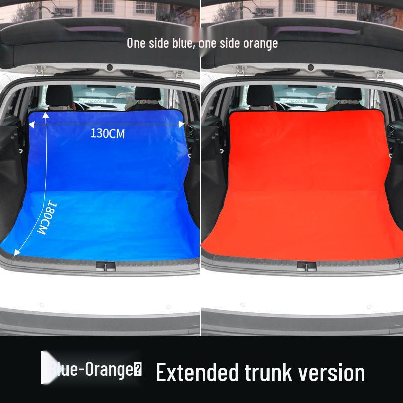 Pet-Proof Car Seat & Trunk Mat - Dirt, Hair, Urine & Stain Resistant with Thick Coating