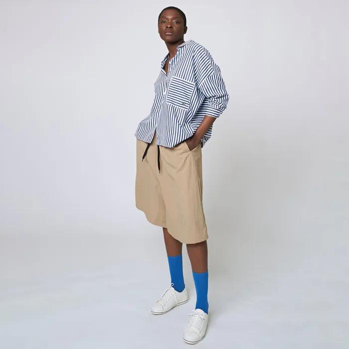 AU21AS02 Plus Cool Crew Socks_Turquoise Blue