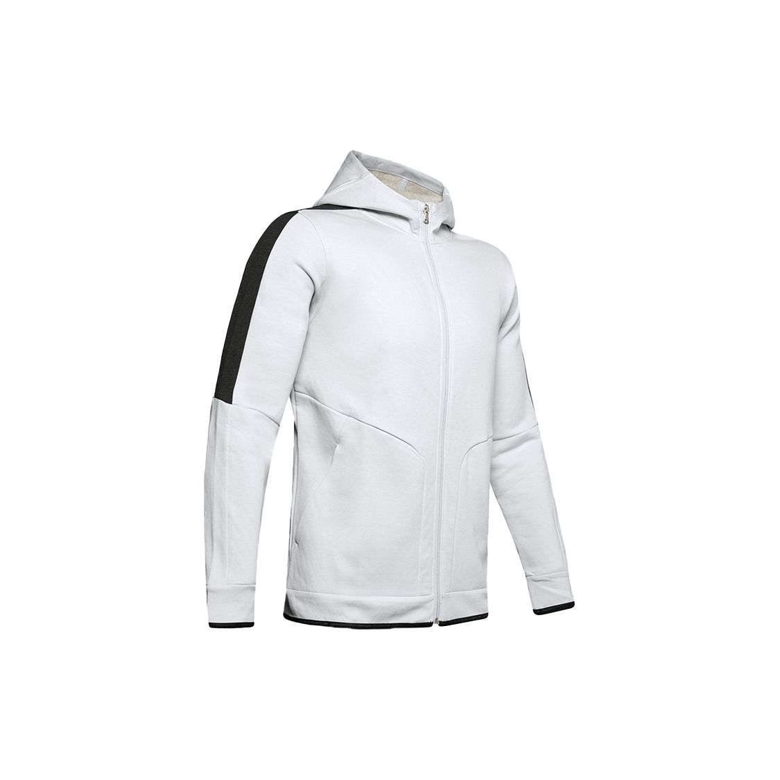 Under Armour Атлетическая восстановительная флисовая тренировочная куртка Мужские куртки Дымчато-серый 1348407-014 XL