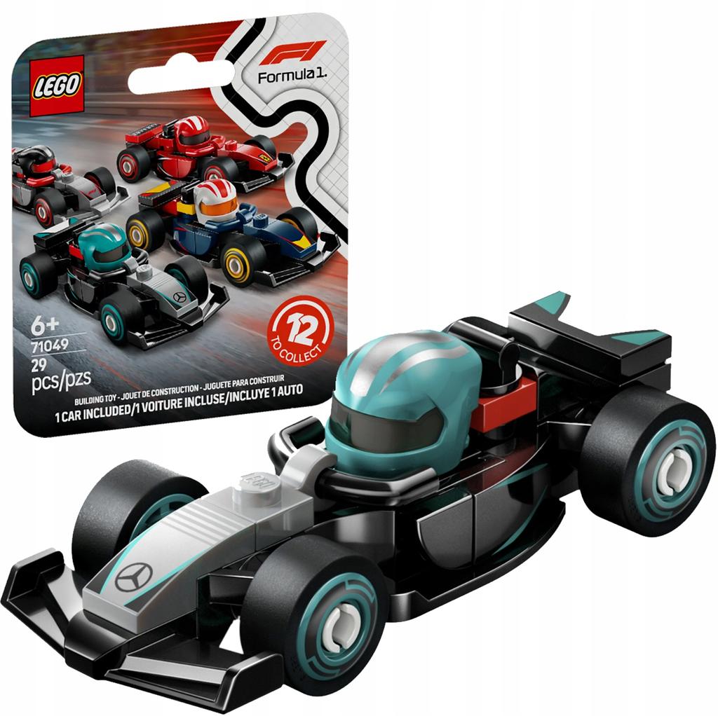 71049 - Lego Minifigures - Bolid Formuła F1 Mercedes-Amg