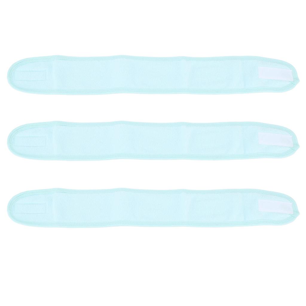 3 Stück Stirnpads für Wimpernverlängerung Japanischer Stil Wimpernverlängerung Stirnband Wickel Weiches Make-up Hai