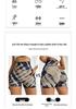New Tie-Dye High-Waist Yoga Shorts - Peach Hip, Sexy, Breathable, Sports Fitness, Women's Three-Quarter Length