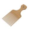 1Pc Wide Teeth Brush Pick Comb Fork Hairbrush Insert Hair Pick Comb Plastic Gear Comb for Curly Hair Styling Tools